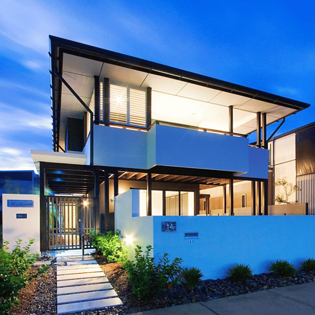 Architect Tweed Coast | Diagram of passive solar design principles for a Tweed Coast home by Create Architecture.